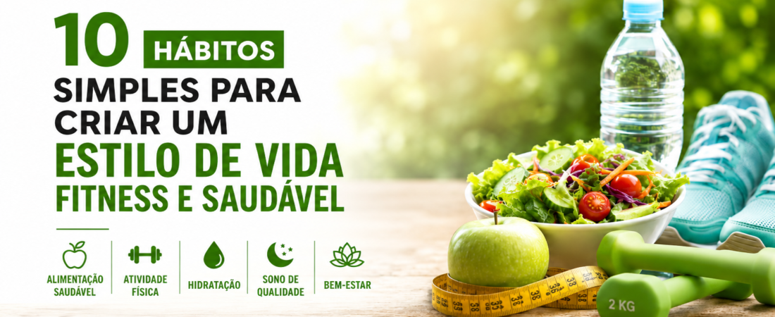 Estilo de Vida Fitness e Saudável: 10 Hábitos Simples para Melhorar sua Saúde